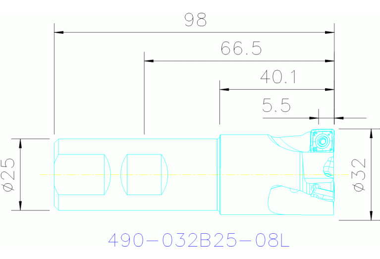 490-032B25-08L