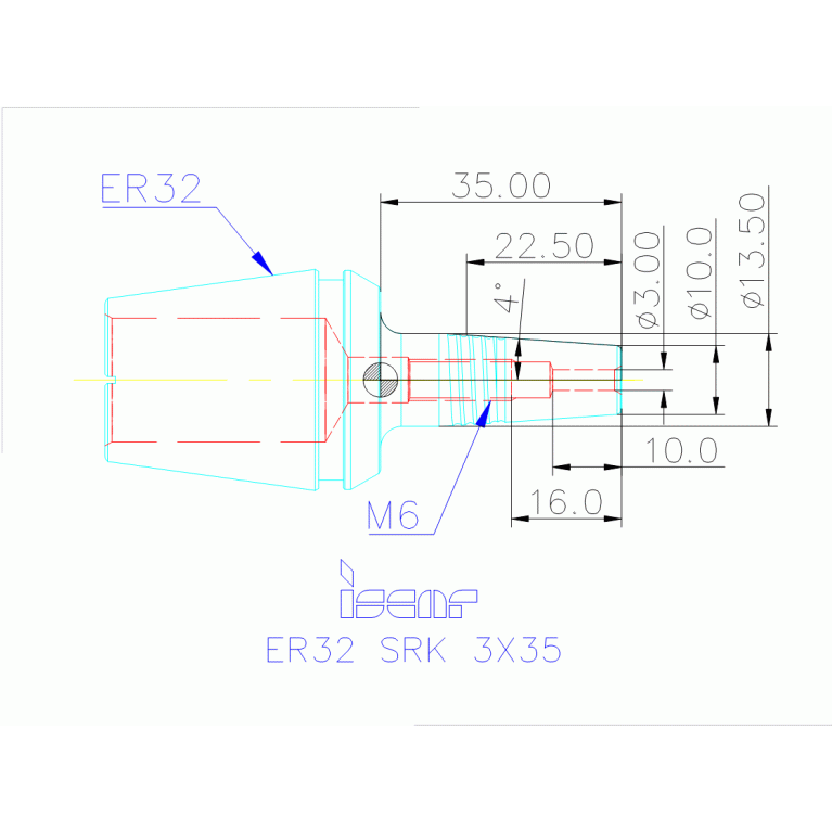ER32 SRK 3X35