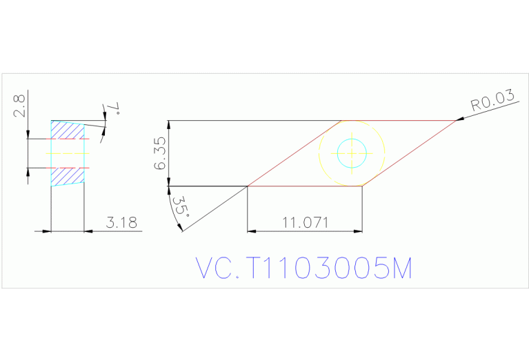 VCGT1103005M-FP2 WEP10C