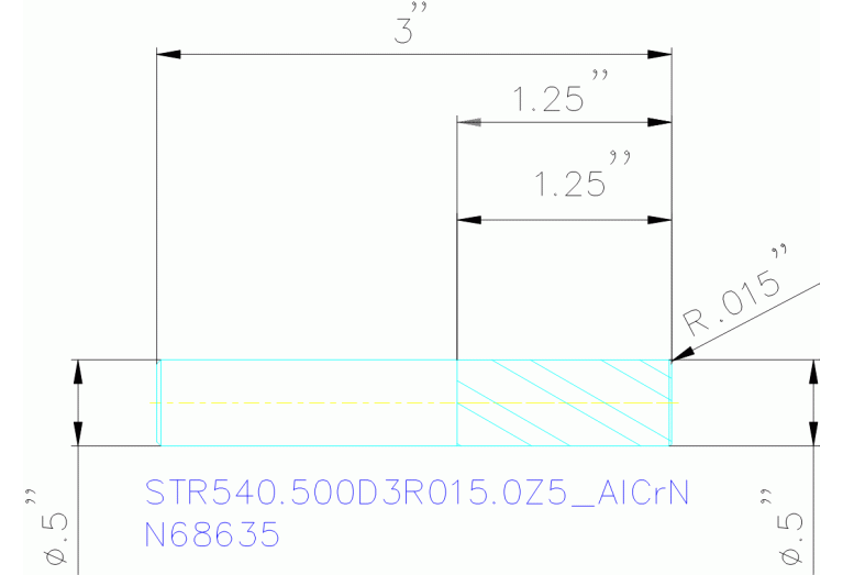 STR540.500D3R015.0Z5 ALCRN