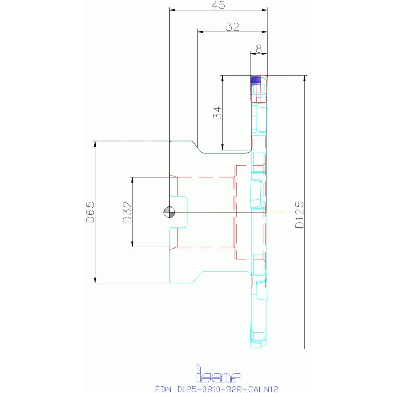 FDN D125-0810-32R-CALN12