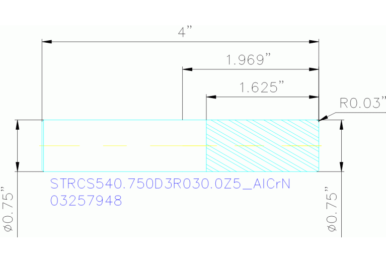 STRCS540.750D3R030.0Z5 ALCRN