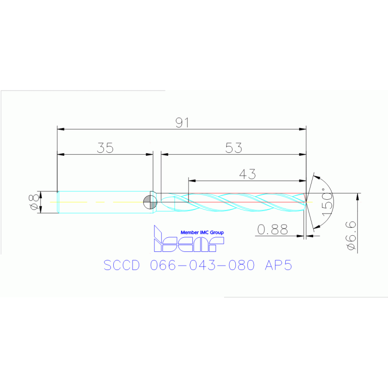 SCCD 066-043-080 AP5 IC908