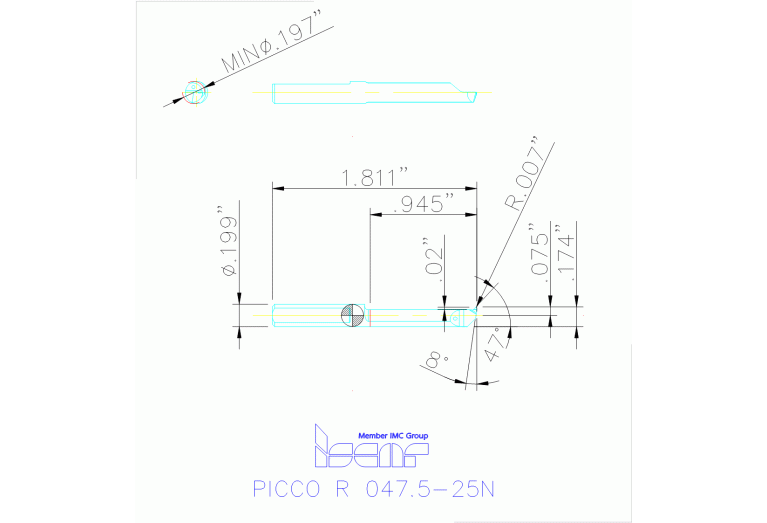 PICCO R 047.5-25N IC908