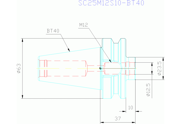 SC25M12S10-BT40