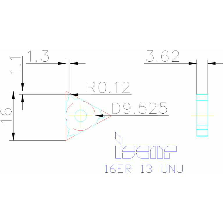 16ER 13 UNJ IC908