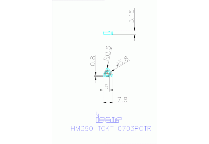 HM390 TCKT 0703PCTR IC845