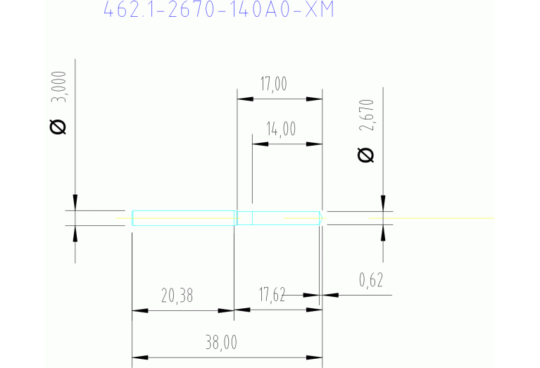 462.1-2670-140A0-XM H10F