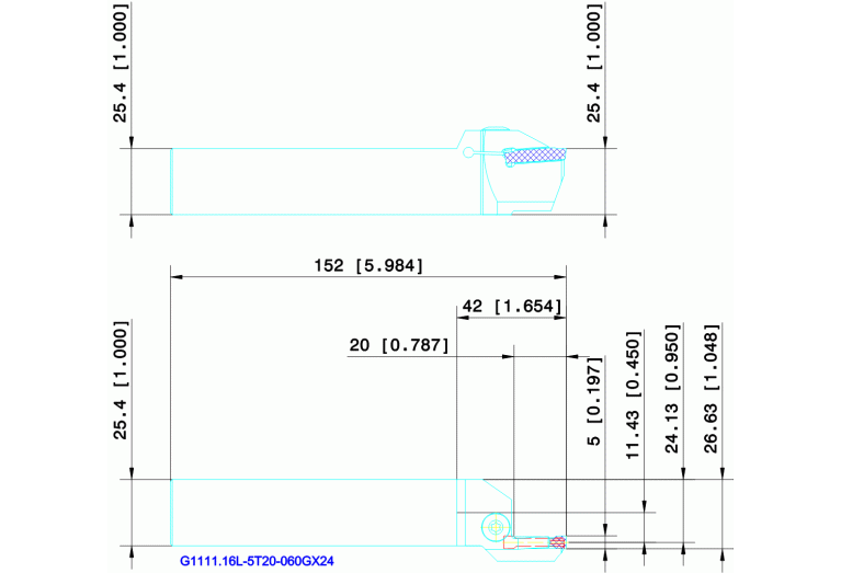 G1111.16L-5T20-060GX24