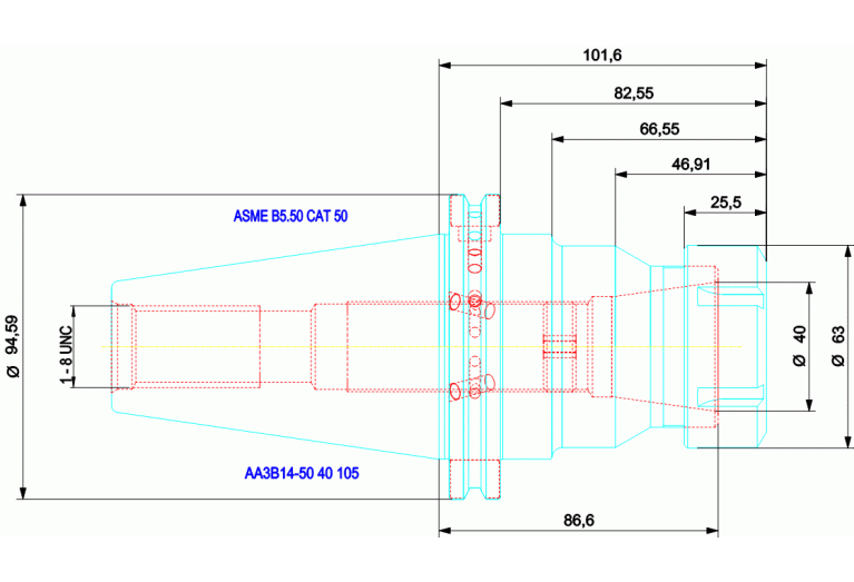 AA3B14-50 40 105