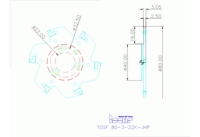TGSF 80-3-22K-JHP