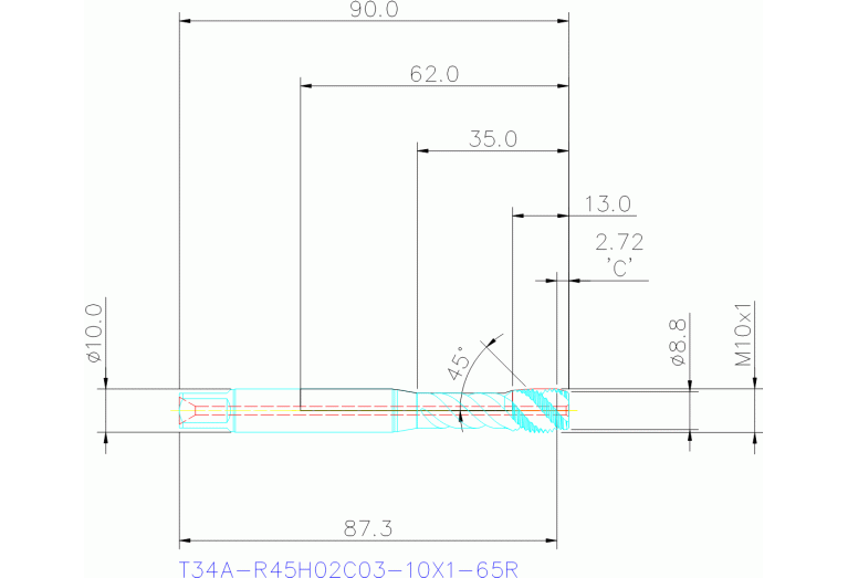 T34A-R45H02C03-10X1-65R
