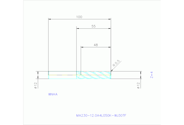 MA230-12.0A4L050K-WJ30TF