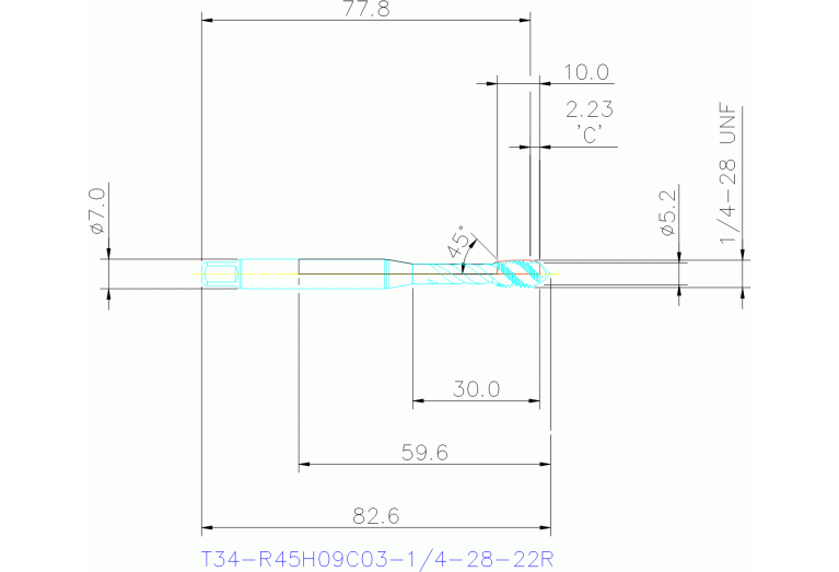 T34-R45H09C03-1/4-28-22R