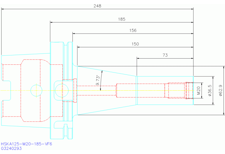 HSKA125-M20-185-VF6