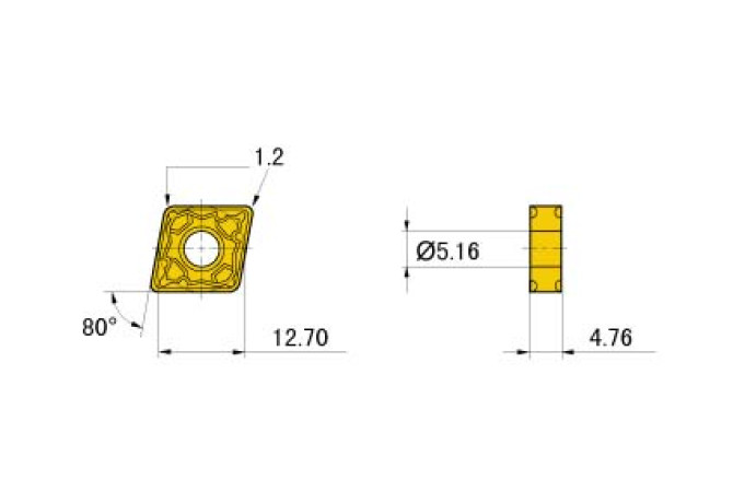 CNMG120412-MZ NX2525