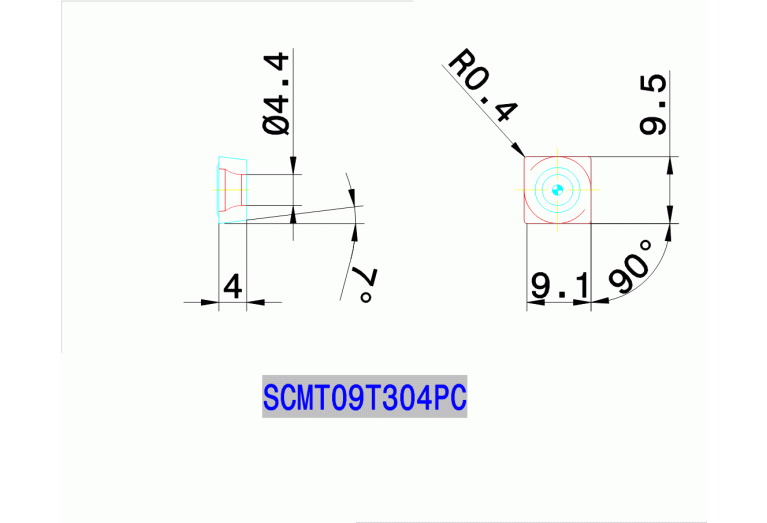 SCMT 09T304 PC TT8125