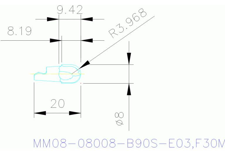 MM08-08008-B90S-E03 F30M