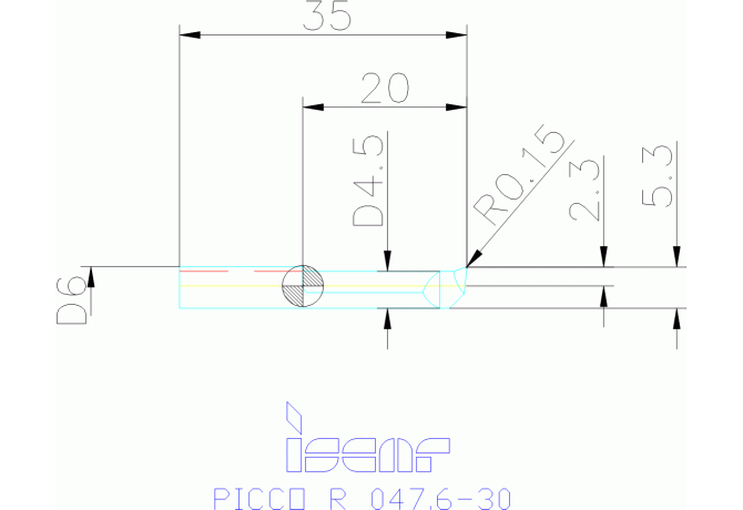 PICCO R 047.6-30 IC908