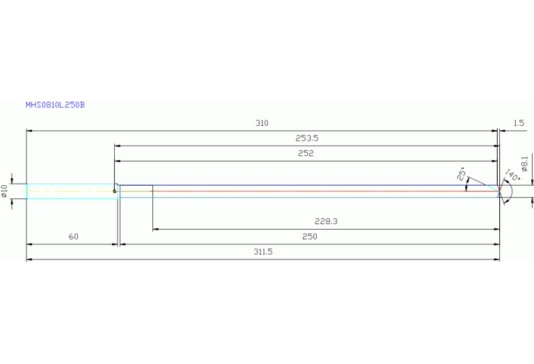 MHS0810L250B VP15TF
