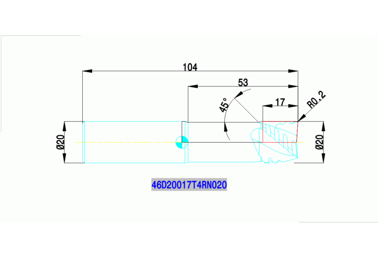 46D20017T4RN020 IN05S