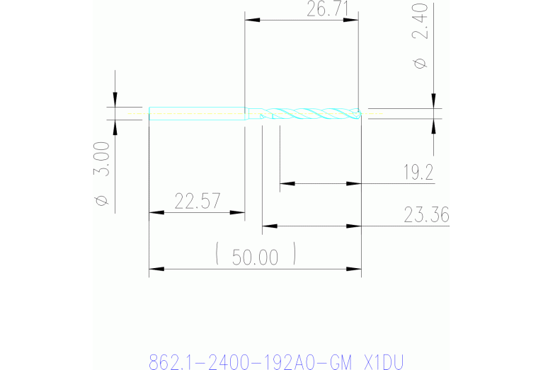 862.1-2400-192A0-GM X1DU