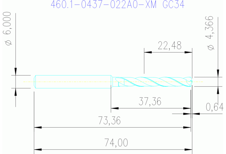 460.1-0437-022A0-XM GC34