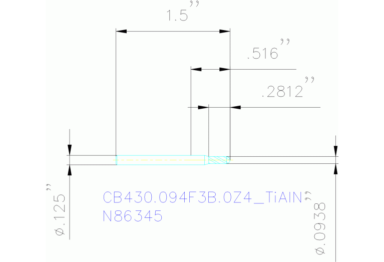 CB430.094F3B.0Z4 TIALN
