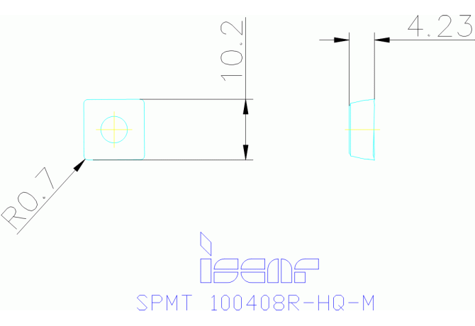 SPMT 100408R-HQ-M IC330
