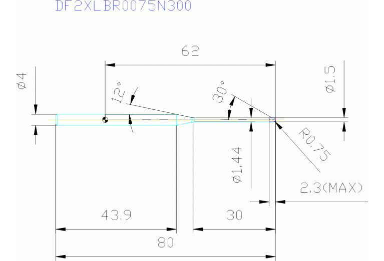 DF2XLBR0075N300