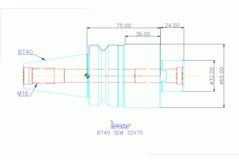 BT40 SEM 32X75