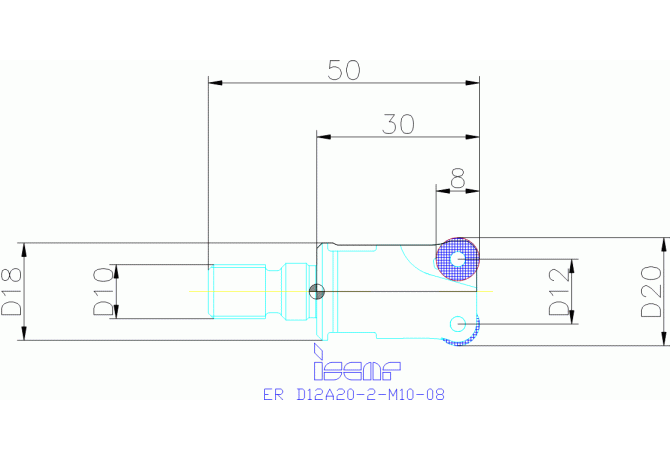 ER D12A20-2-M10-08