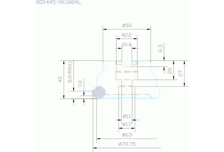 AOX445-063A04L