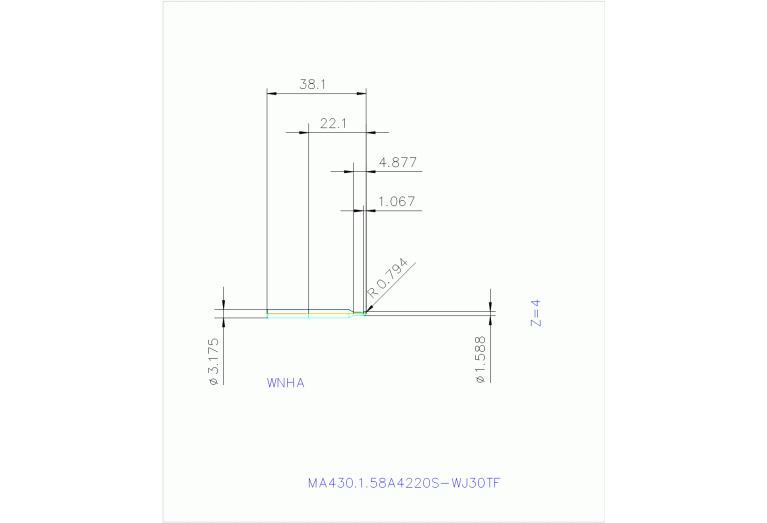 MA430.1.58A4220S-WJ30TF