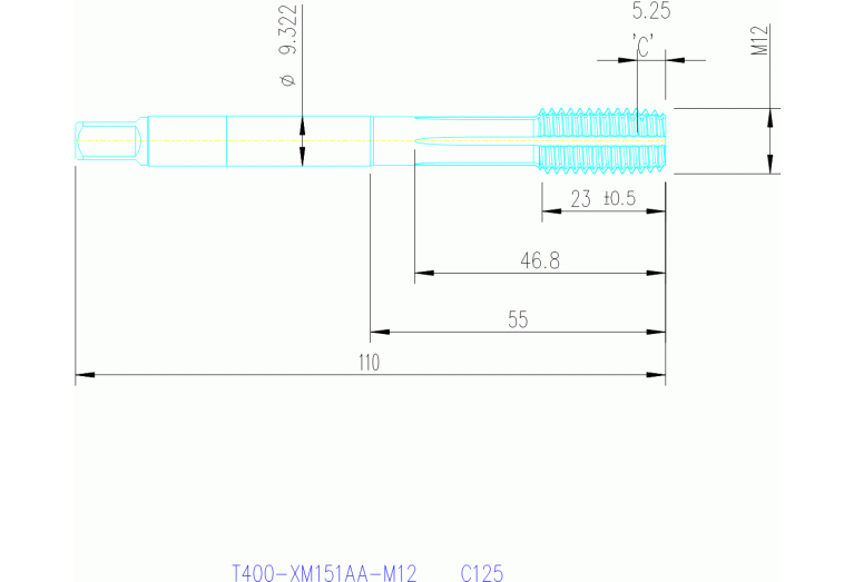 T400-XM151AA-M12 C125