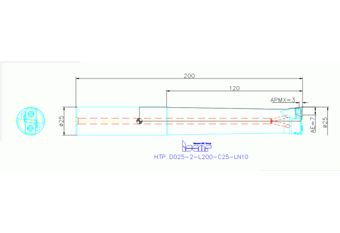 HTP D025-2-L200-C25-LN10