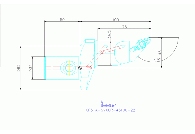 CF5 A-SVXCR-43100-22
