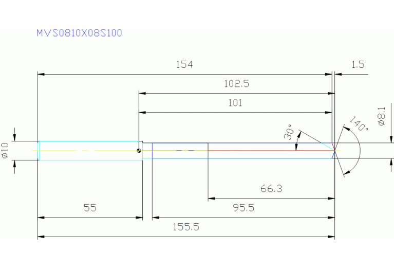 MVS0810X08S100 DP1020