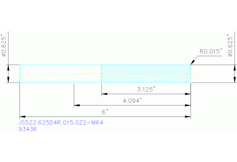 JS522.625D4R.015.0Z2-M64