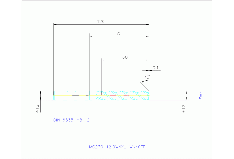 MC230-12.0W4XL-WK40TF
