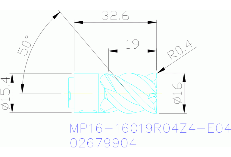 MP16-16019R04Z4-E04 F40M
