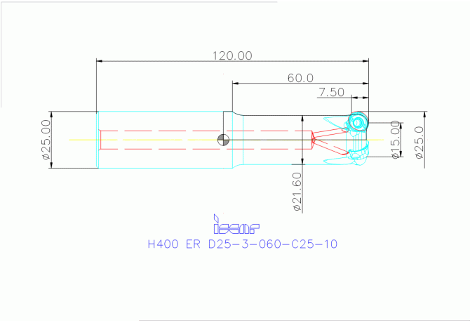 H400 ER D25-3-060-C25-10