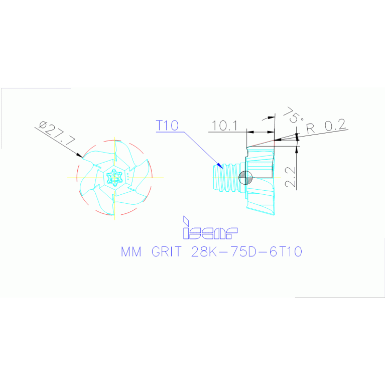 MM GRIT 28K-75D-6T10 IC528