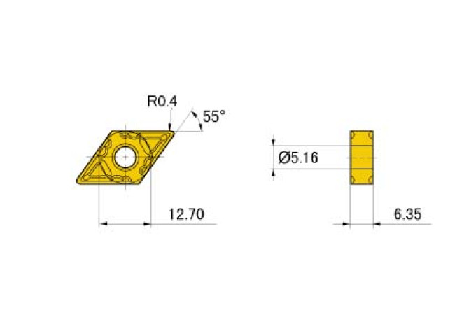 DNMG150604-MZ NX2525