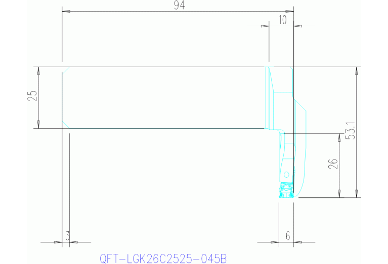QFT-LGK26C2525-045B