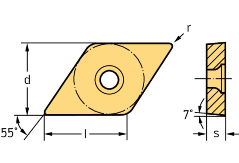 DCMT11T304-FV4 WPV20