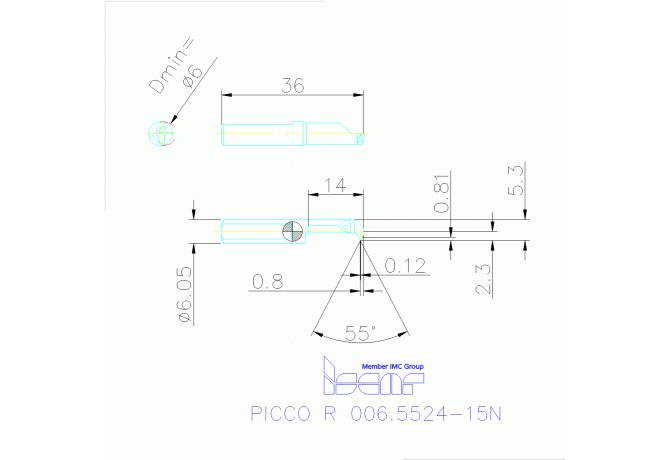 PICCO R 006.5524-15N IC908