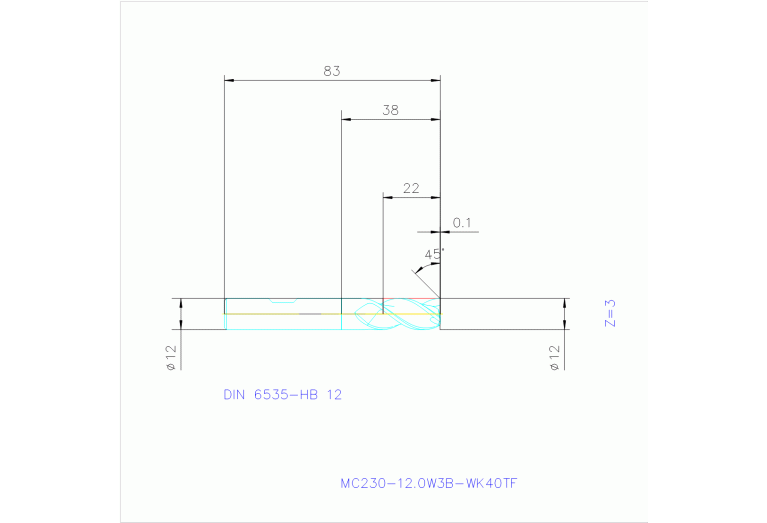 MC230-12.0W3B-WK40TF