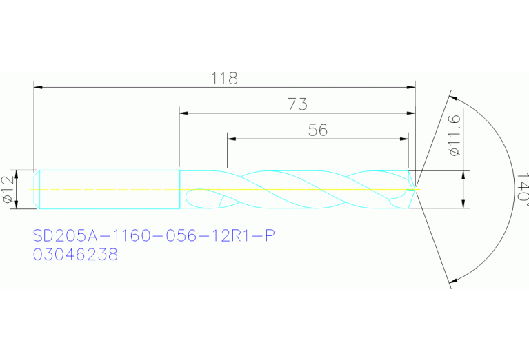 SD205A-1160-056-12R1-P