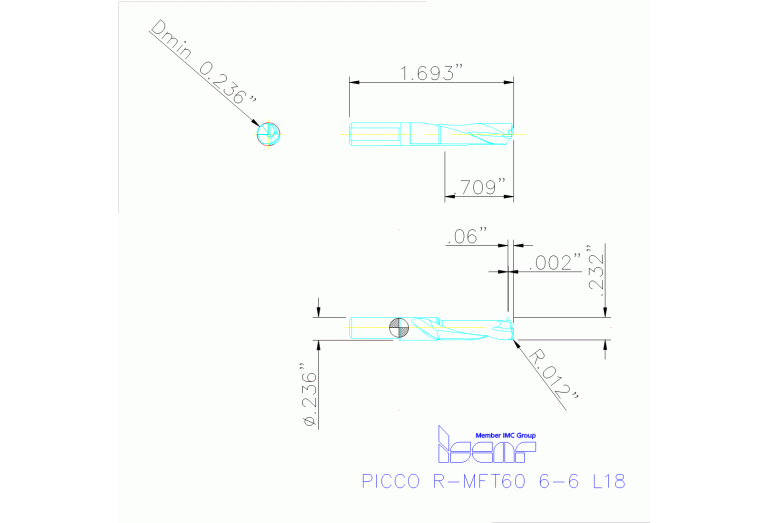 PICCO R-MFT60 6-6 L18 IC908